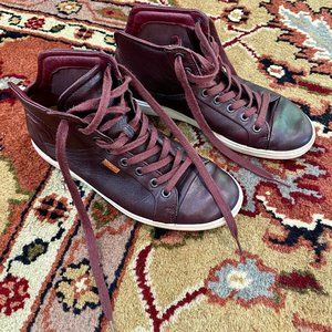 Ecco High-Top Women's Sneakers, 37